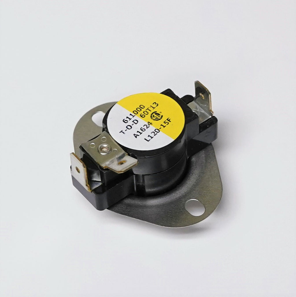 Supco LD120-15 Heater Limit Thermostat Thermodisc Open On Rise 3 Wire