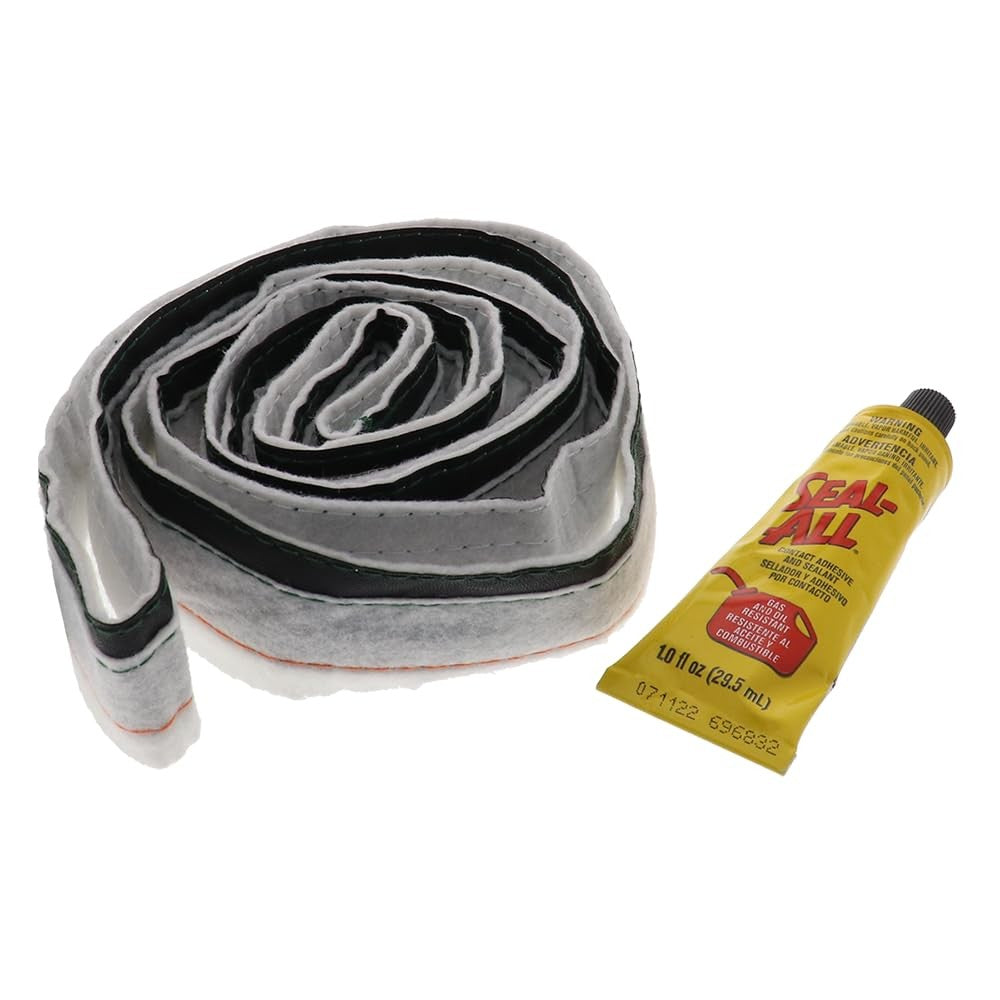 Exact Replacement W10612022 Dryer Rear Drum Felt Seal for Whirlpool Kenmore