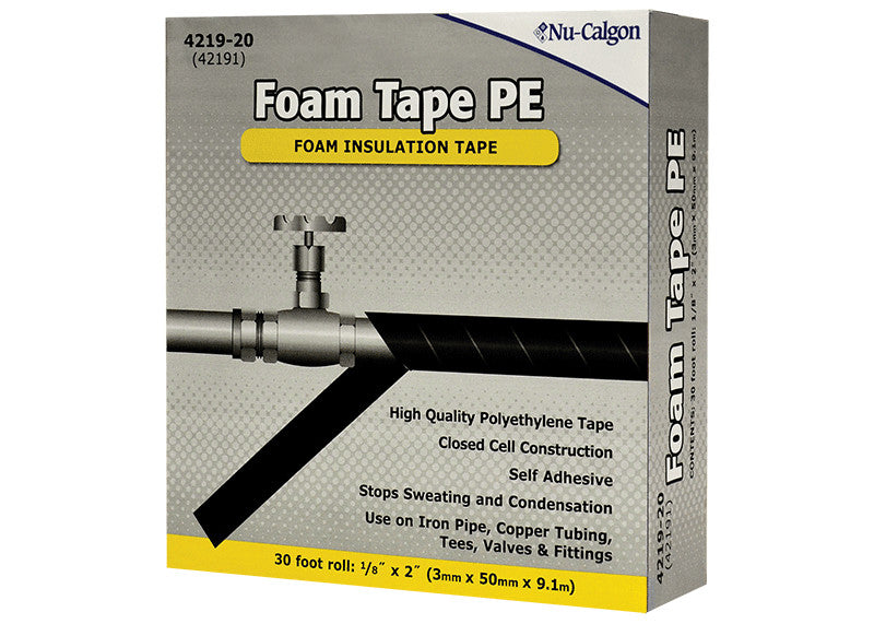 Nu Calgon Foam Insulation Tape PE 4219-20