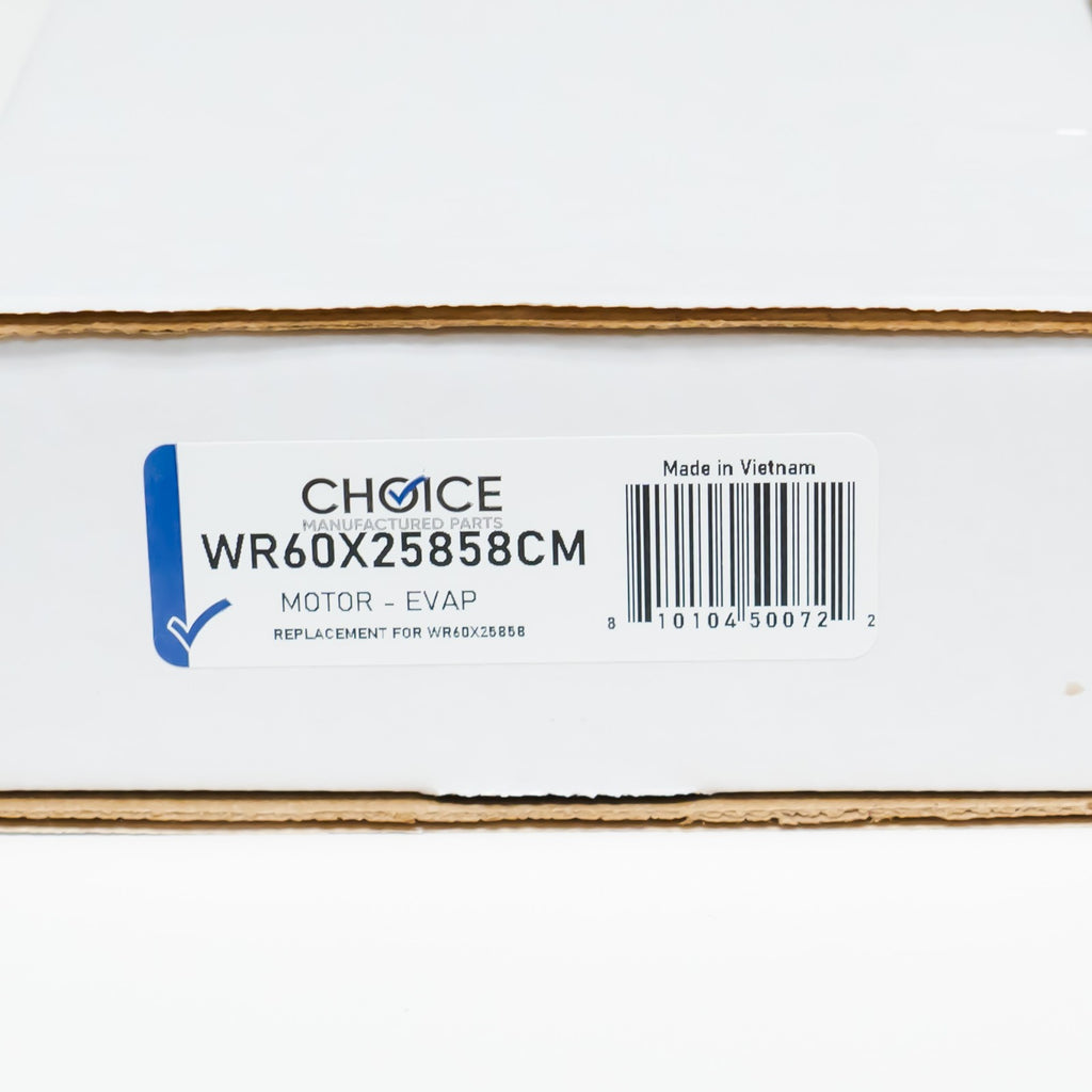 Choice Part WR60X25858 for GE Refrigerator Evaporator Fan Motor DC Volts