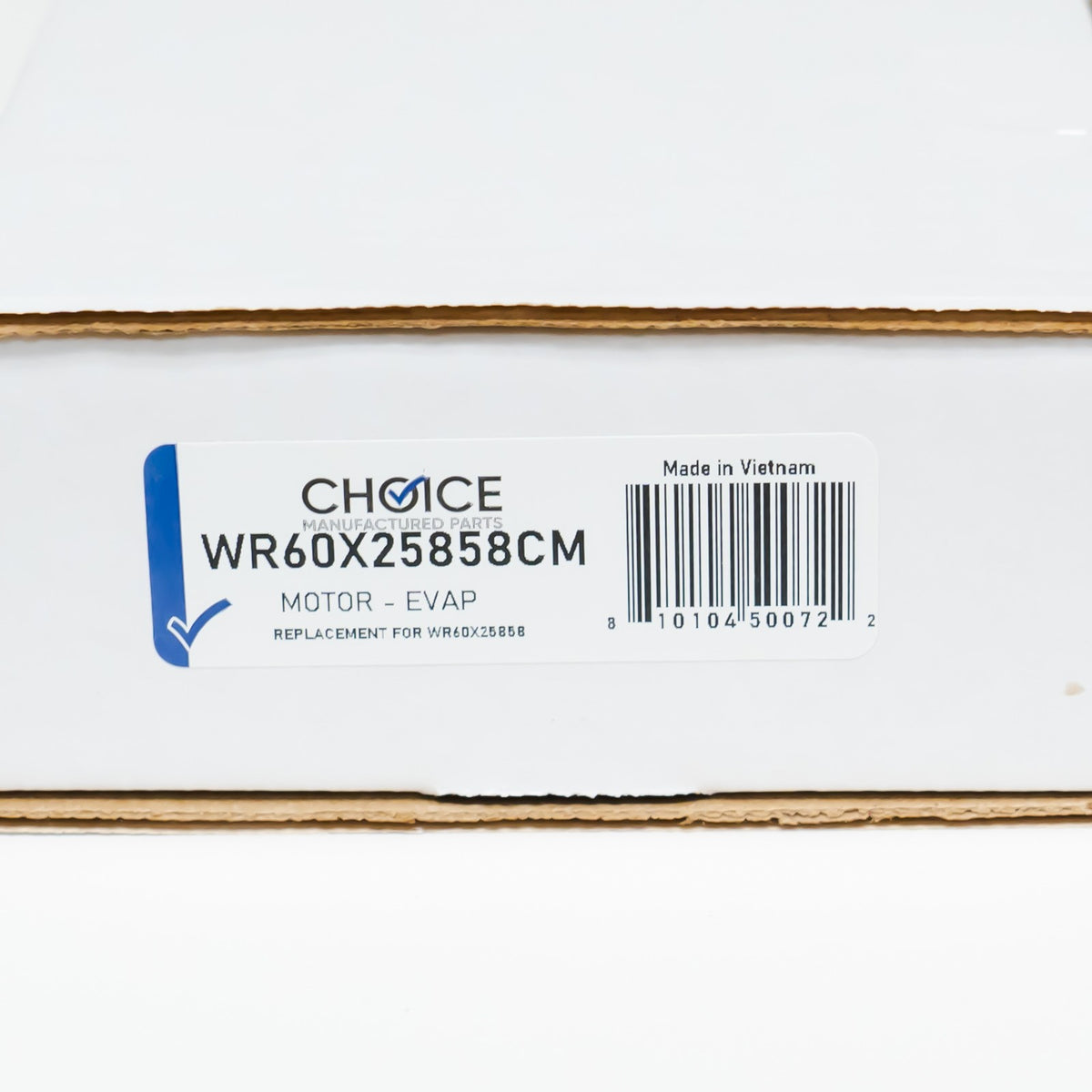 Choice Part WR60X25858 for GE Refrigerator Evaporator Fan Motor DC Volts