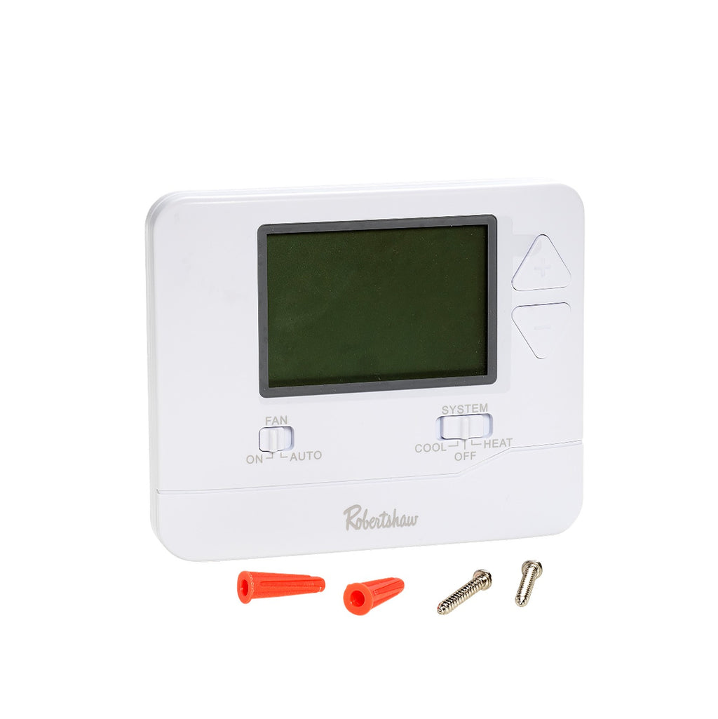 Robertshaw Programmable Single Stage 1H/1C 7 Day Wall Thermostat RS9110
