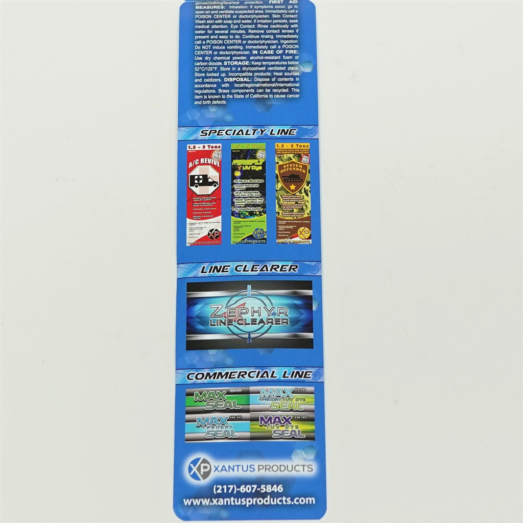 Xantus Products 26-101 Max Seal 6-15 Ton Direct Inject A/C Leak Sealant