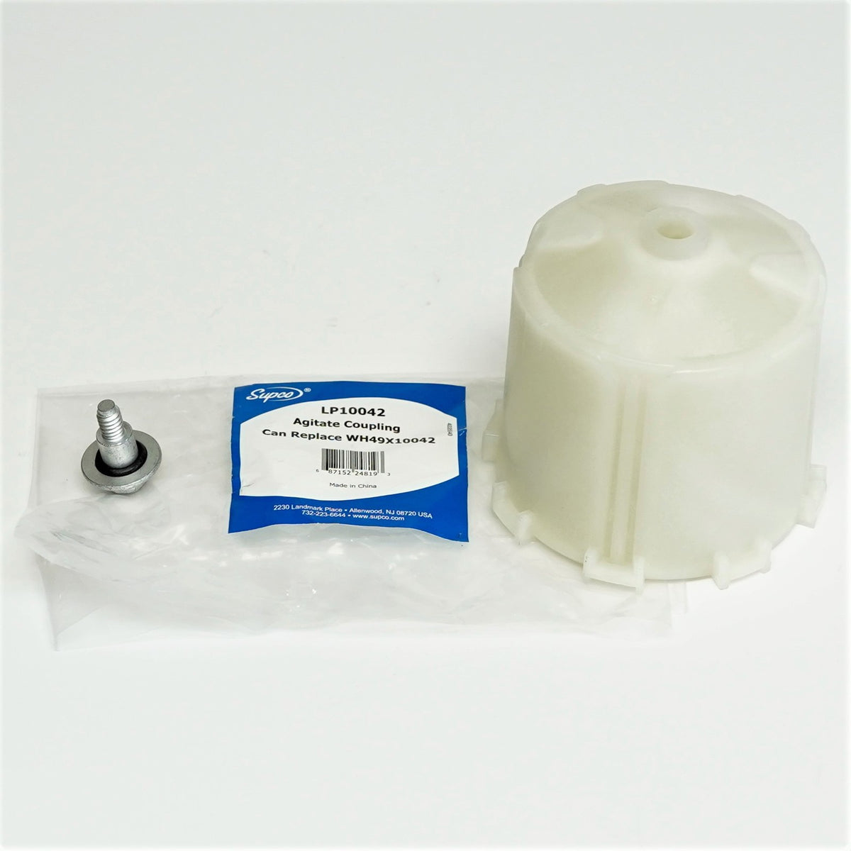 Supco LP10042 Agitator Coupling for GE WH49X10042
