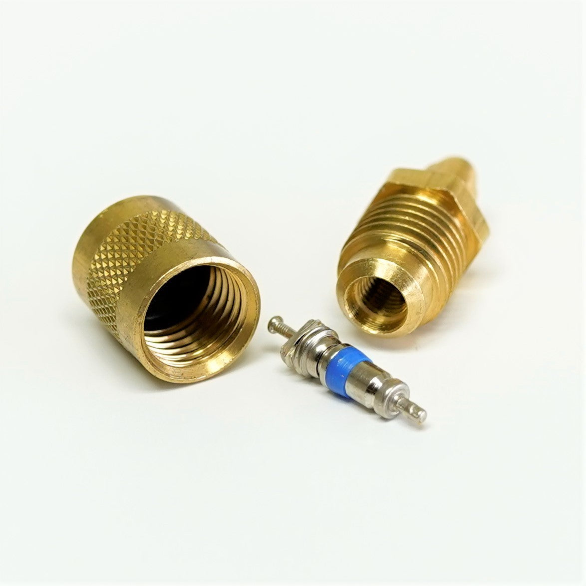 C&D 1/4 Flare Access Valve Solder 1/8 ID and 3/16, 1/4, 5/16 OD CD8400 20 Pack