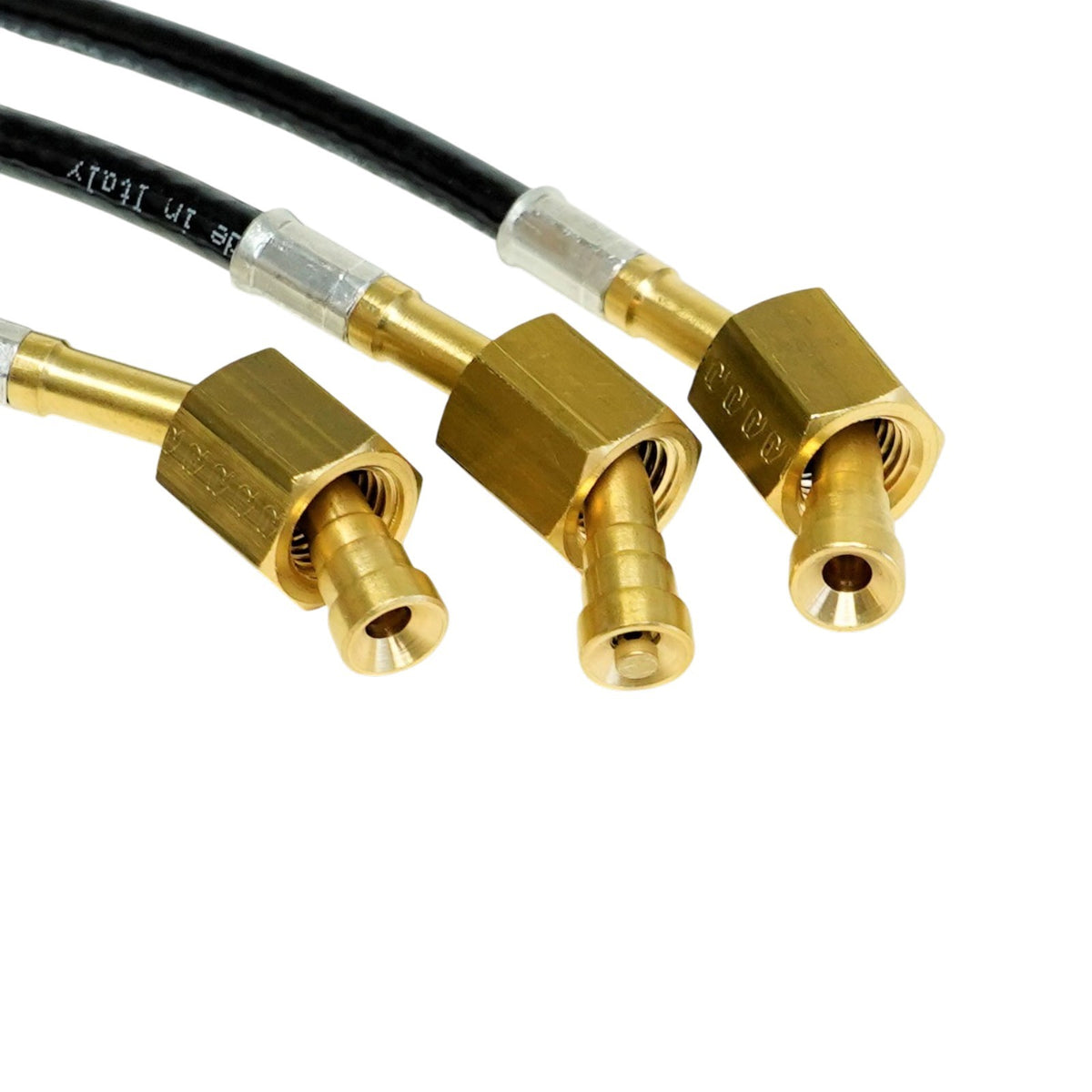 Brass Charging Manifold with 18" Hoses R600a R290 R134a HVAC Refrigeration