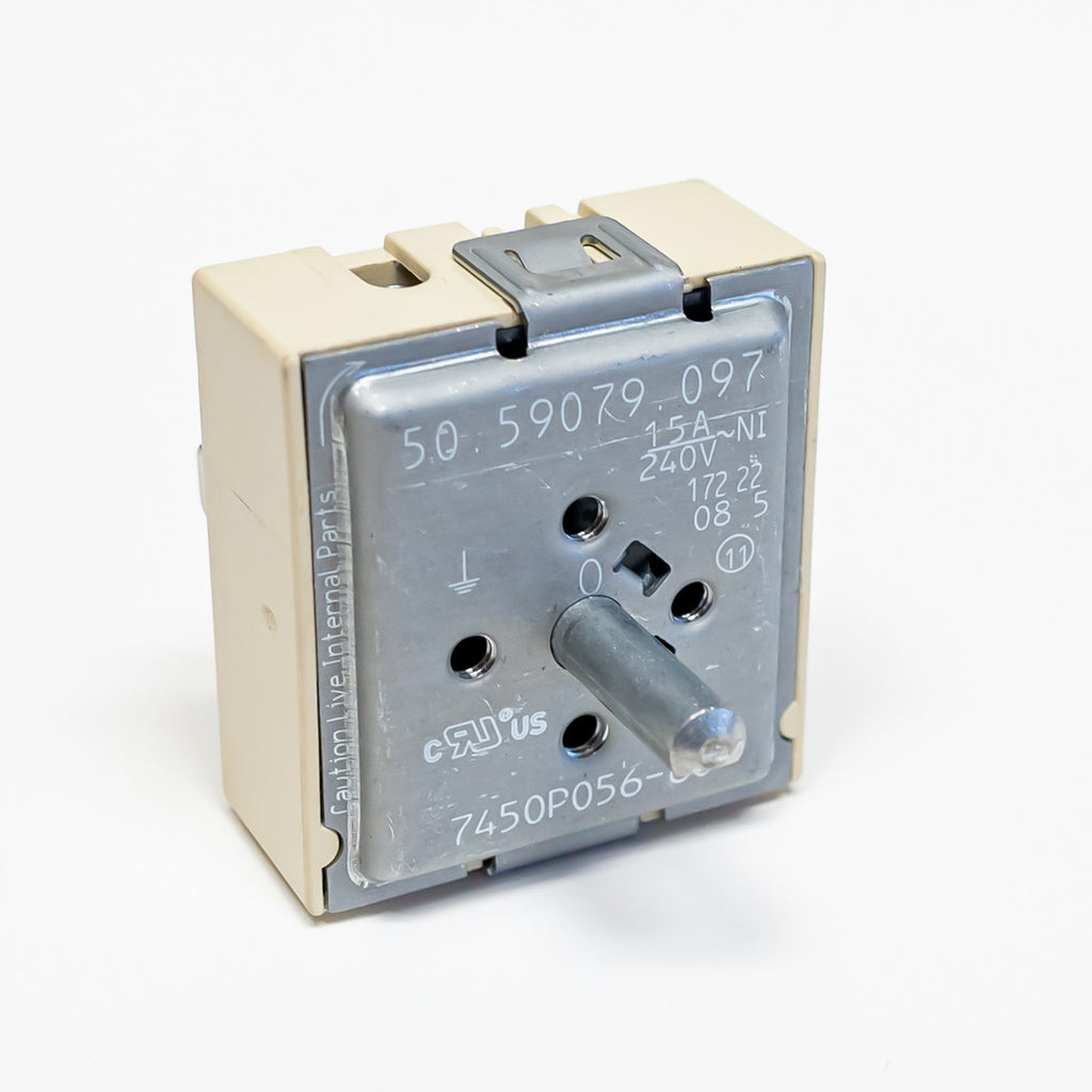 74011489 Range Burner Infinite Control Switch for Whirlpool Jenn Air Maytag