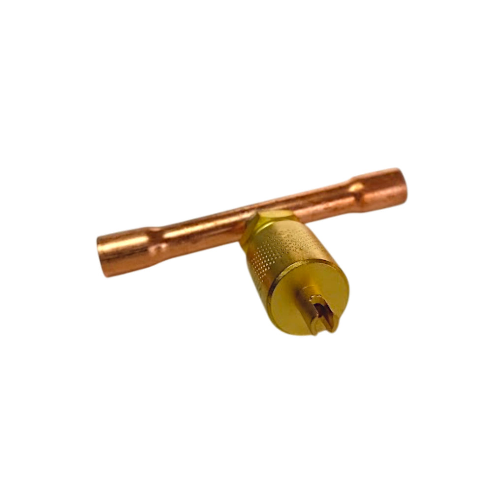 Supco SF8414 Copper Tee 1/4" Tube 1/4" Male Flare on Branch