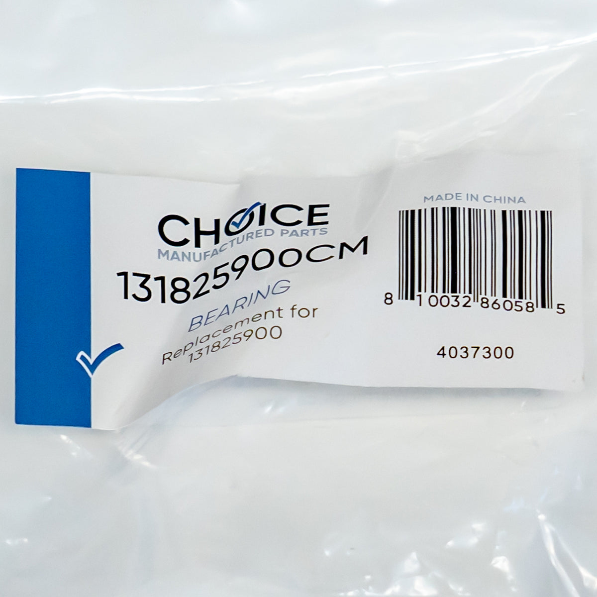 Choice 131825900 for Frigidaire Clothes Washing Machine Drum Support Bearing
