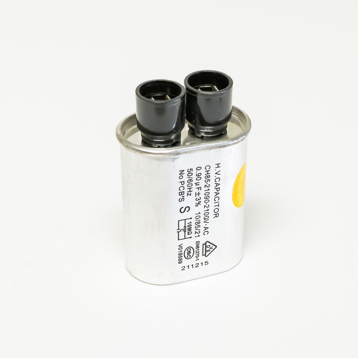 Microwave Capacitor 0.9 MFD x 2100 Volts for Samsung DE96-00269A GE WB27X10011