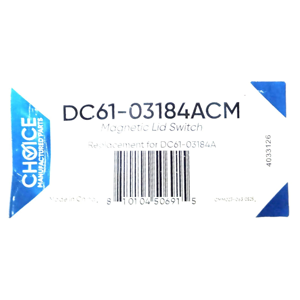 Choice DC61-03184A Clothes Washing Machine Lid Switch Door Magnet for Samsung