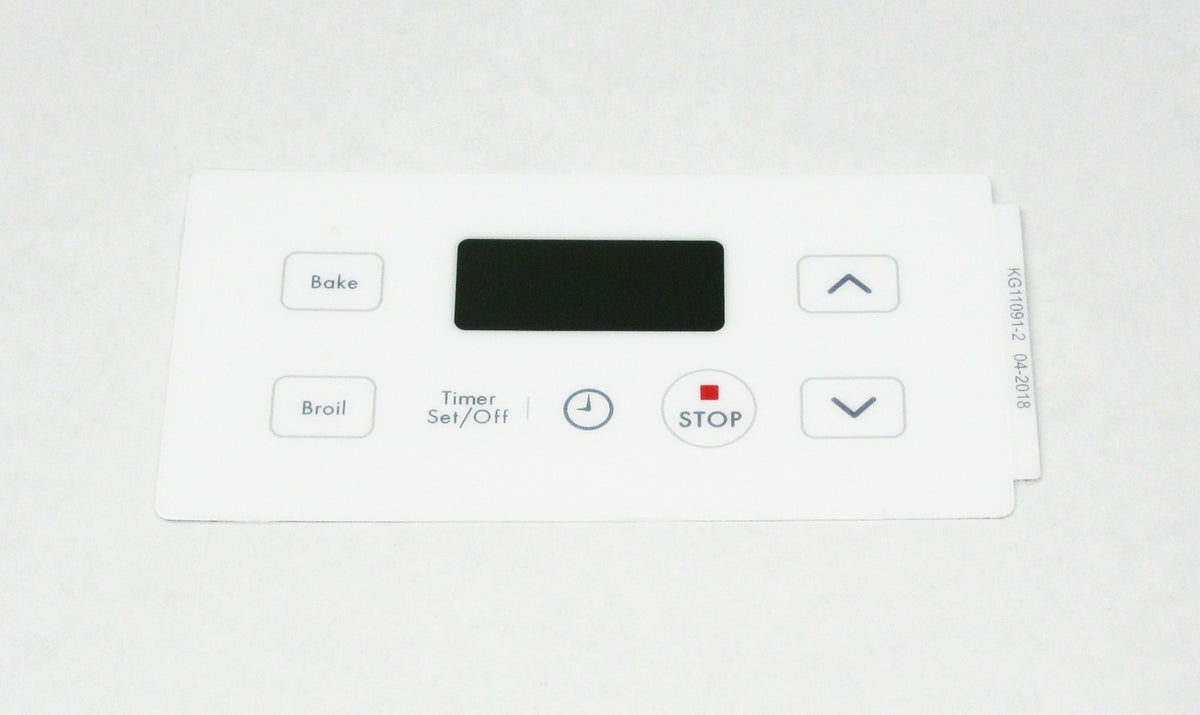 Oven Clock Overlay Pad 316354400 for Electrolux Frigidaire ERC Range Control