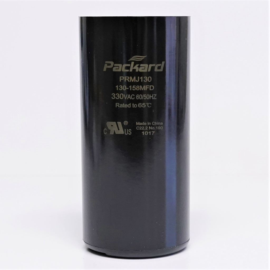 Packard PRMJ130 Motor Start Capacitor 130-158 MFD UF / 330 VAC