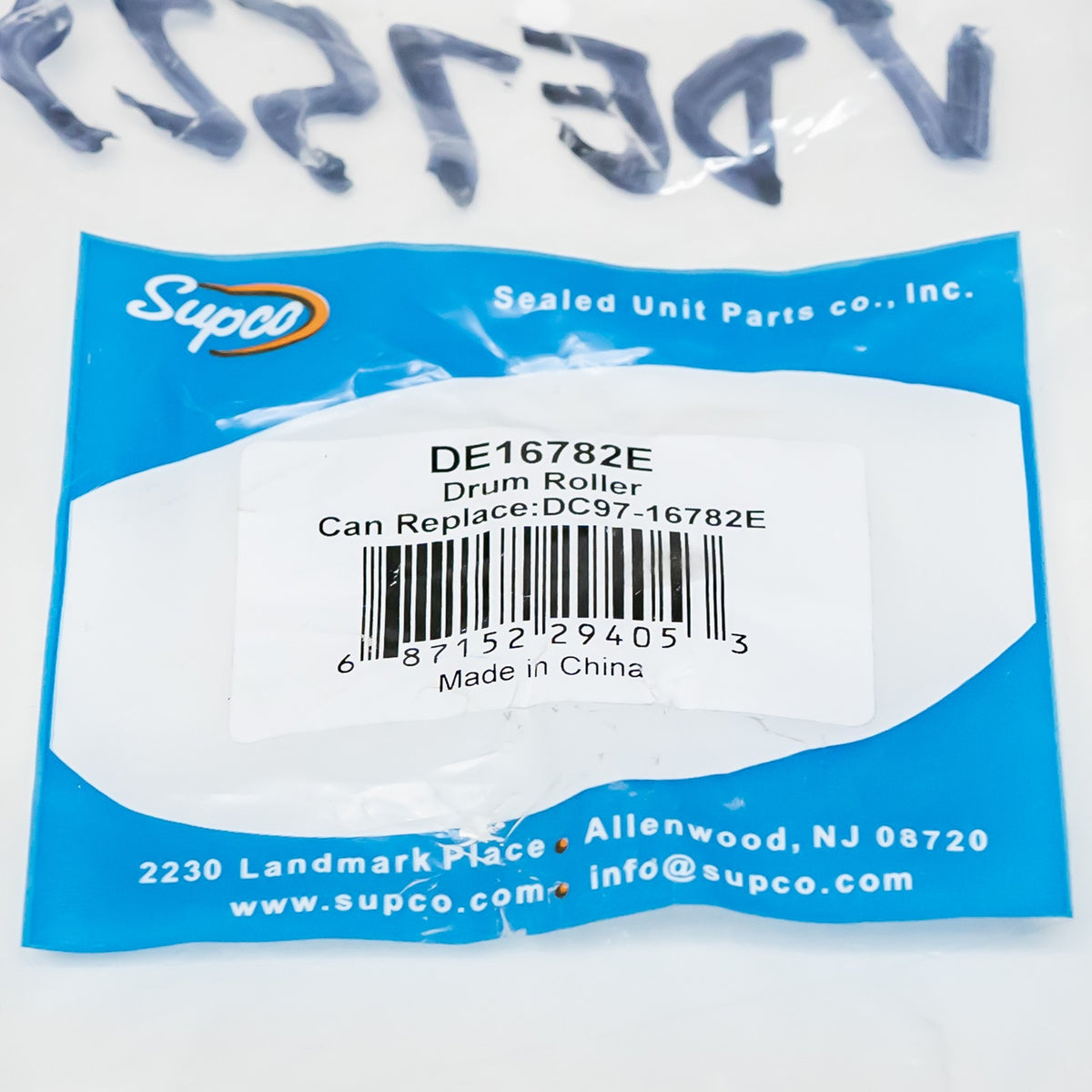 Supco DE16782E for Samsung DC97-16782E Dryer Drum Roller with Ball Bearing
