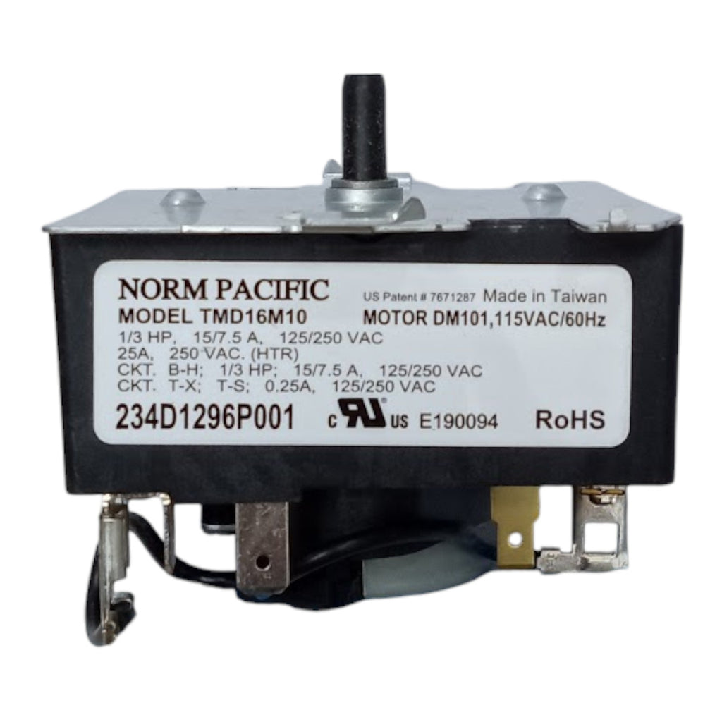 Exact Replacement WE4M527 for GE Dryer Timer AP5632405 PS3654187