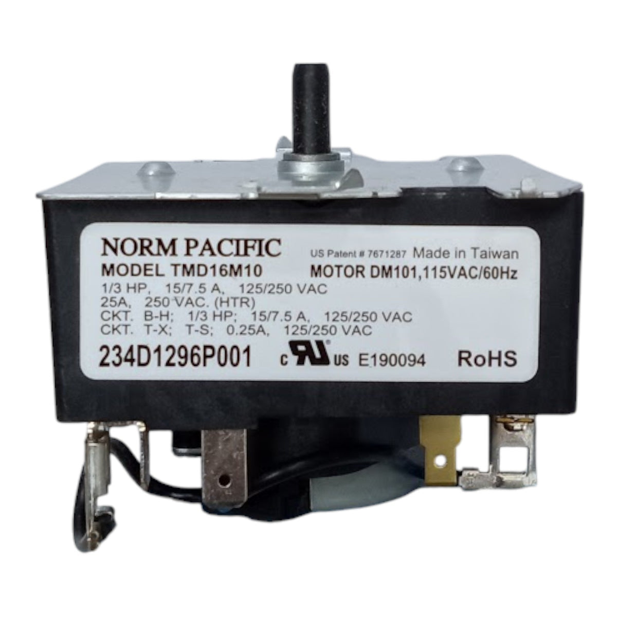 Exact Replacement WE4M527 for GE Dryer Timer AP5632405 PS3654187