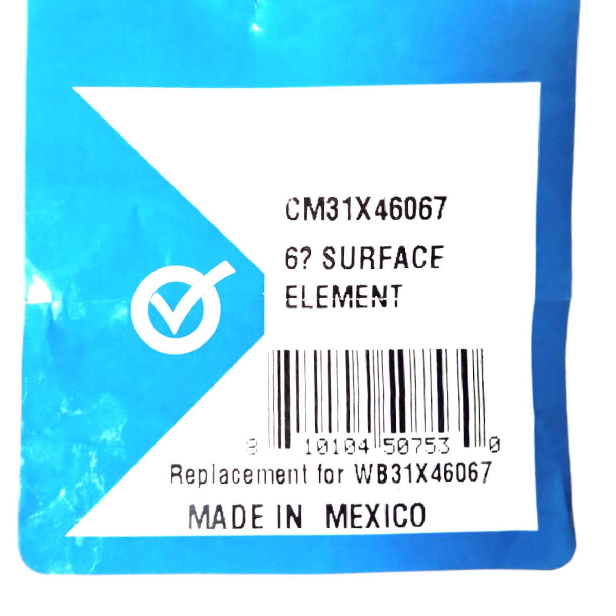 CMP CM31X46067 Electric Stove Range Safety Burner Eye Small 6" for GE WB31X46067