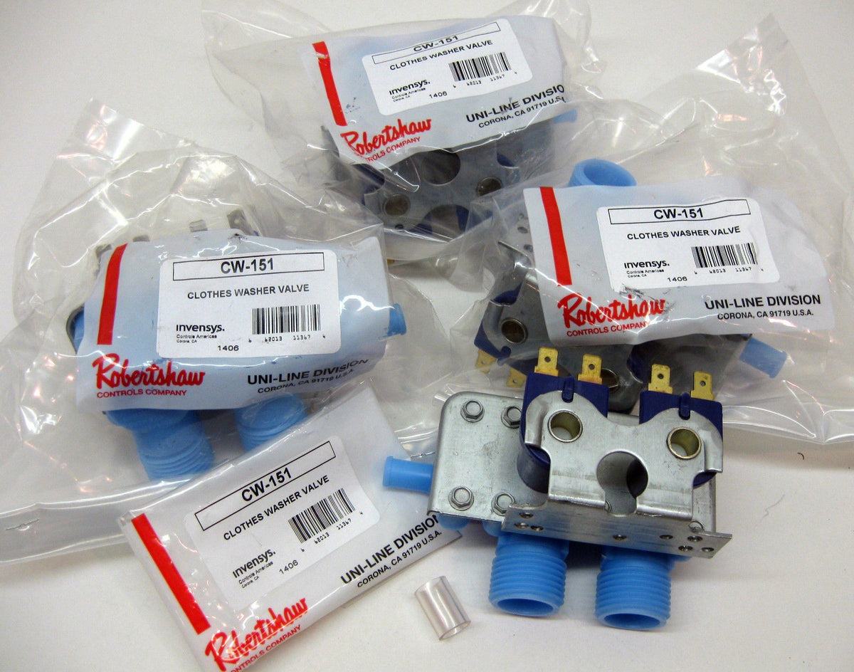 CW151-4 PACK Eaton Universal Washer Washing Machine Water Solenoid Inlet Valve