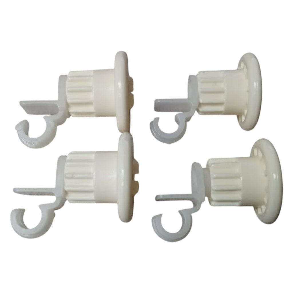 Supco DW10327 Dishwasher Upper Rack Roller Kit 4 Per Package for GE WD12X10327