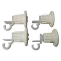 Supco DW10327 Dishwasher Upper Rack Roller Kit 4 Per Package for GE WD12X10327