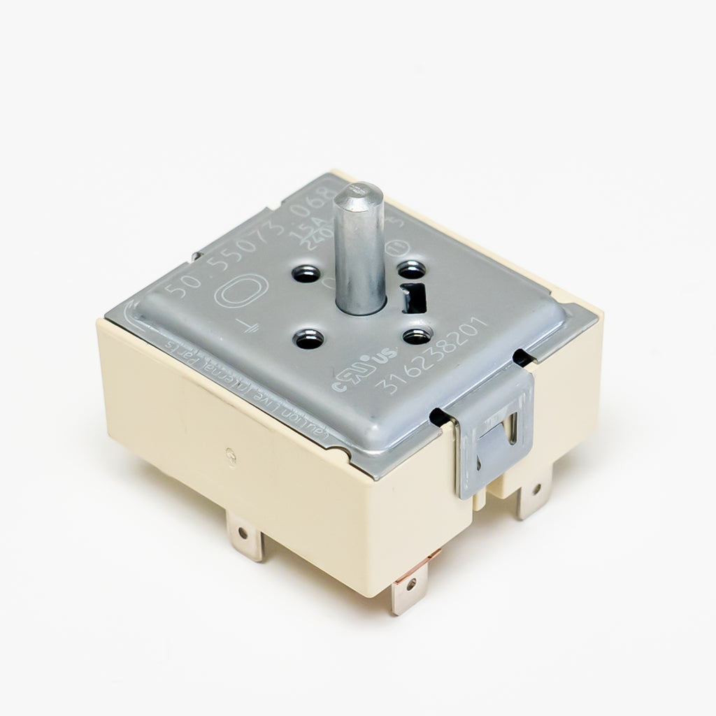 Supco ES8201 for Electrolux Frigidaire 316238201 Infinite Burner Control Switch