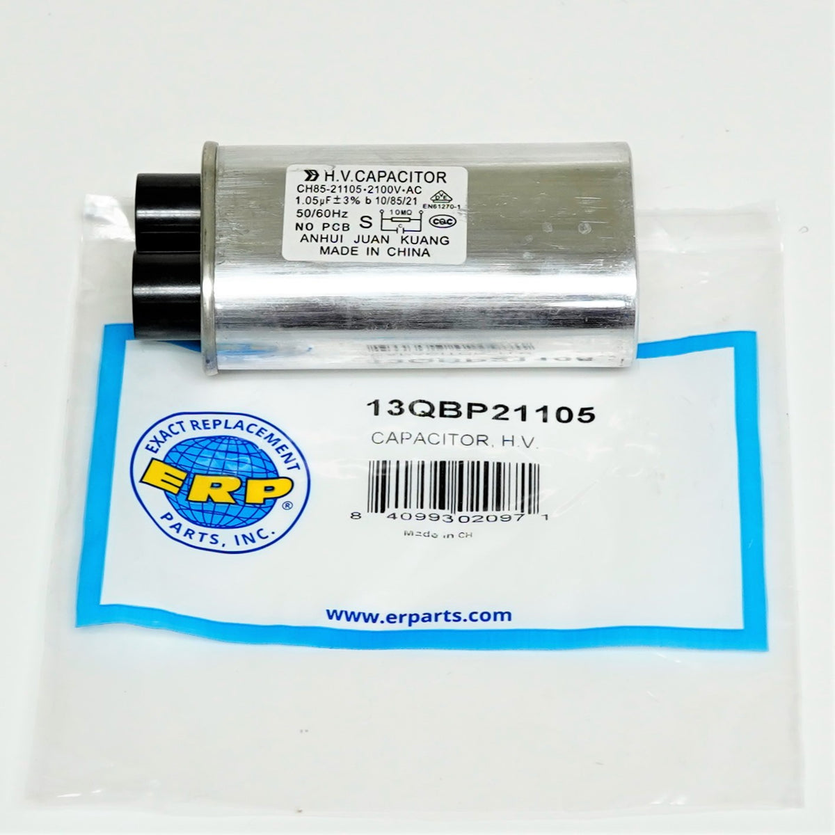 13QBP21105 Microwave Capacitor 1.05 mfd uf 2100 Hi Voltage VAC