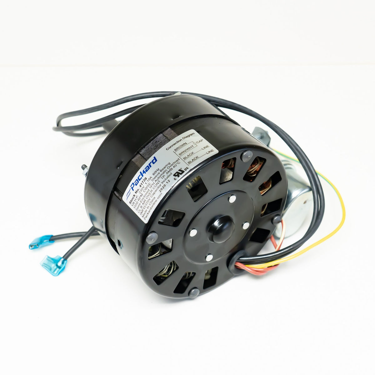 Packard 41728 5 inch Motor 1/8HP 230V Can Replace GE Trane MOT3438 5KSP29DK1728S