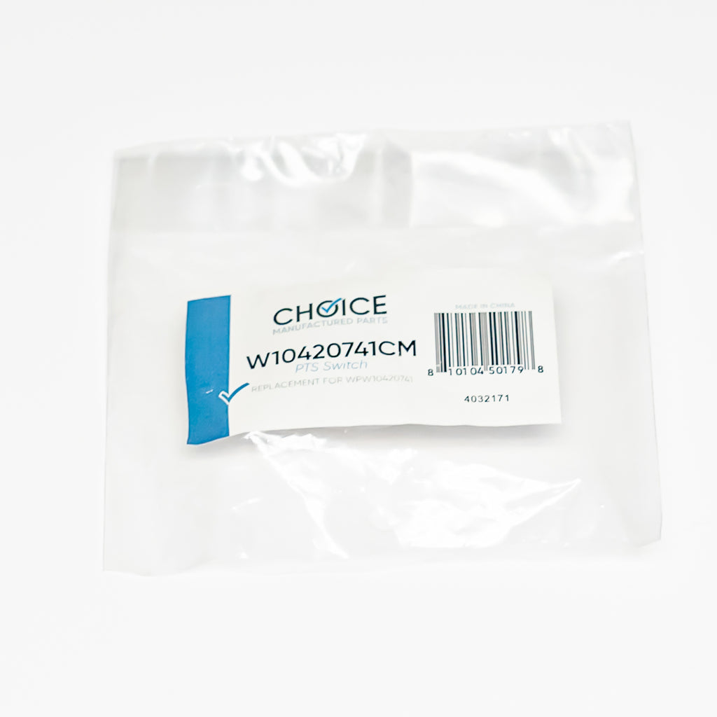 Choice Parts W10420741 Dryer Push To Start PTS Switch for Whirlpool