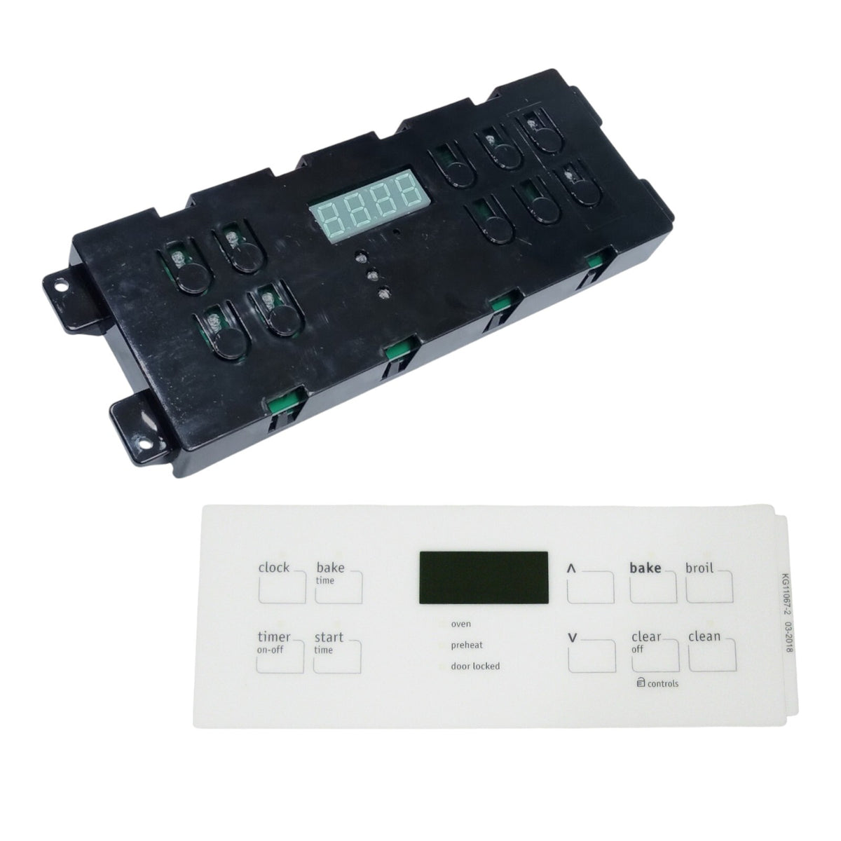 CMP Combo Oven Electronic Control Board 5304509493 and Overlay 316419137 for