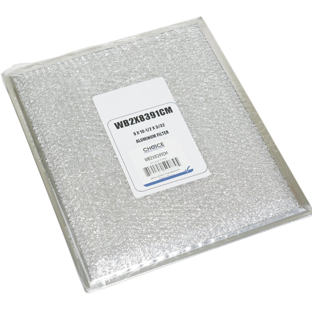 Choice Parts WB2X8391 for GE Range Hood Aluminum Grease Filter