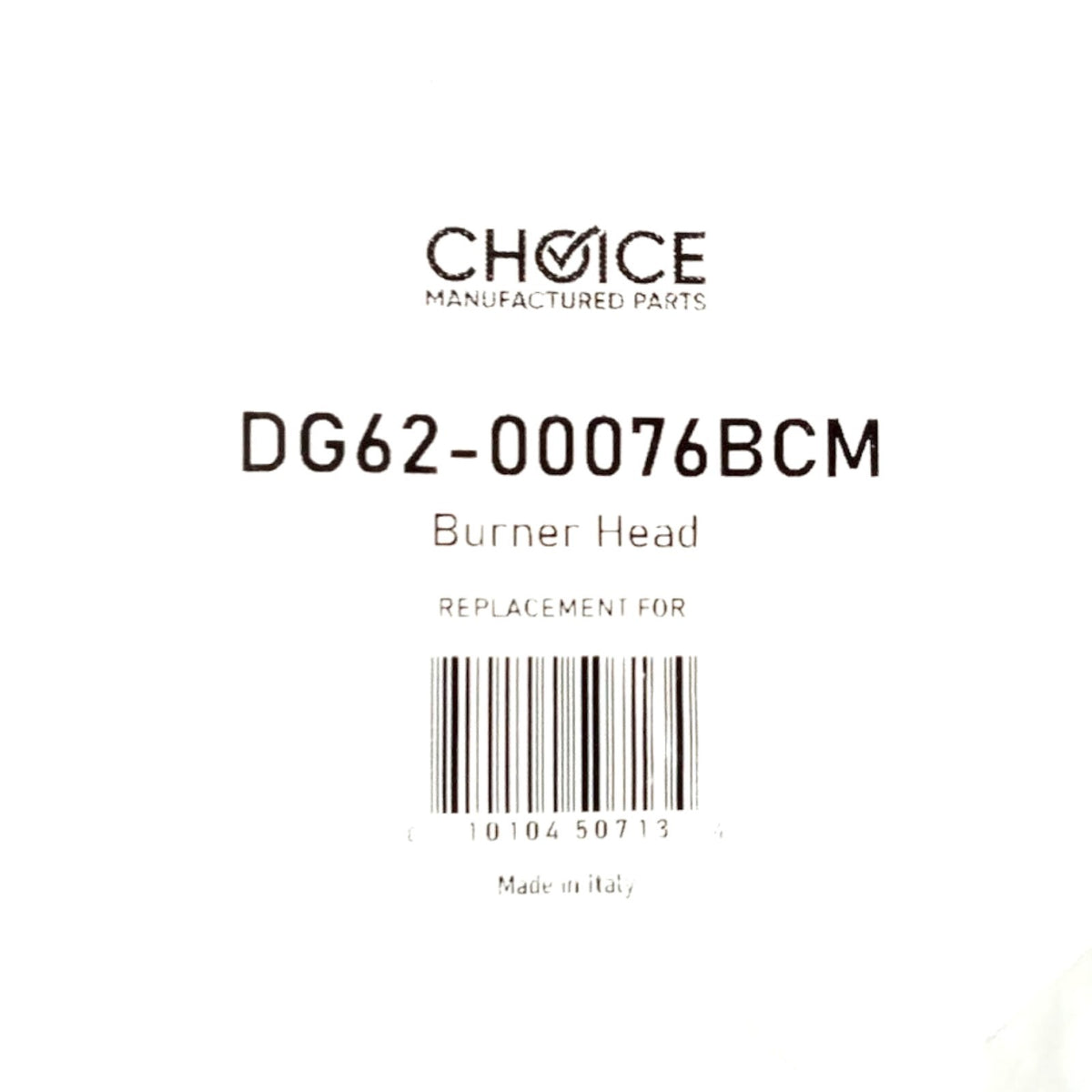 Choice Part DG62-00076B Gas Range Stove Auxiliary Burner Head 4in for Samsung.
