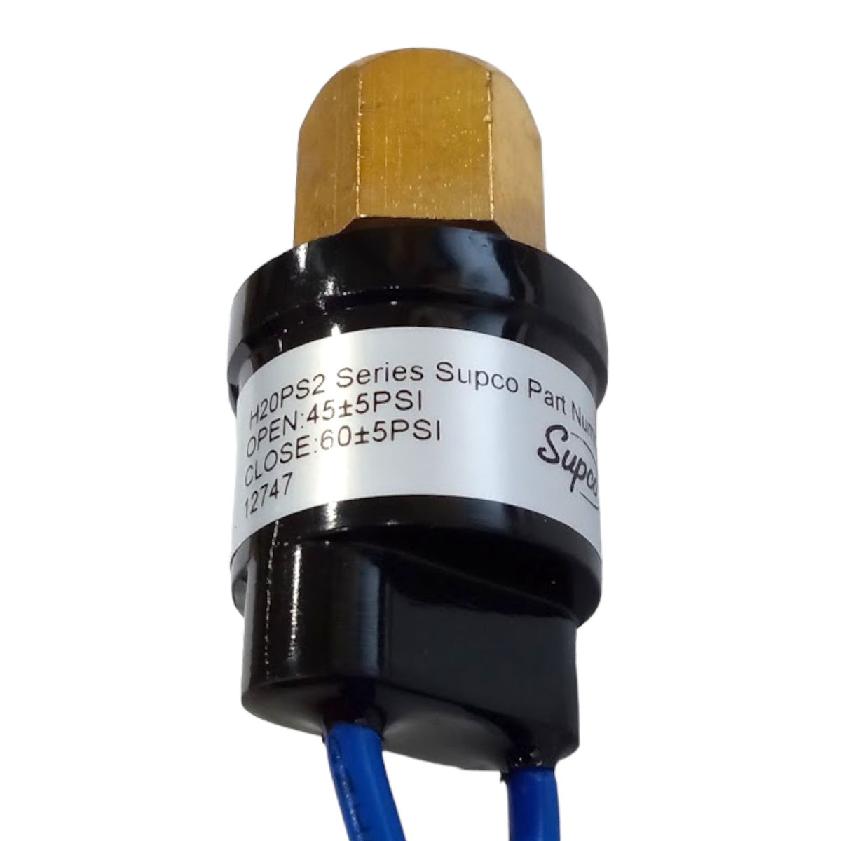 Supco SLP4560 Low Pressure Switch Open: 45 PSI Close: 60 PSI HVAC Refrigeration