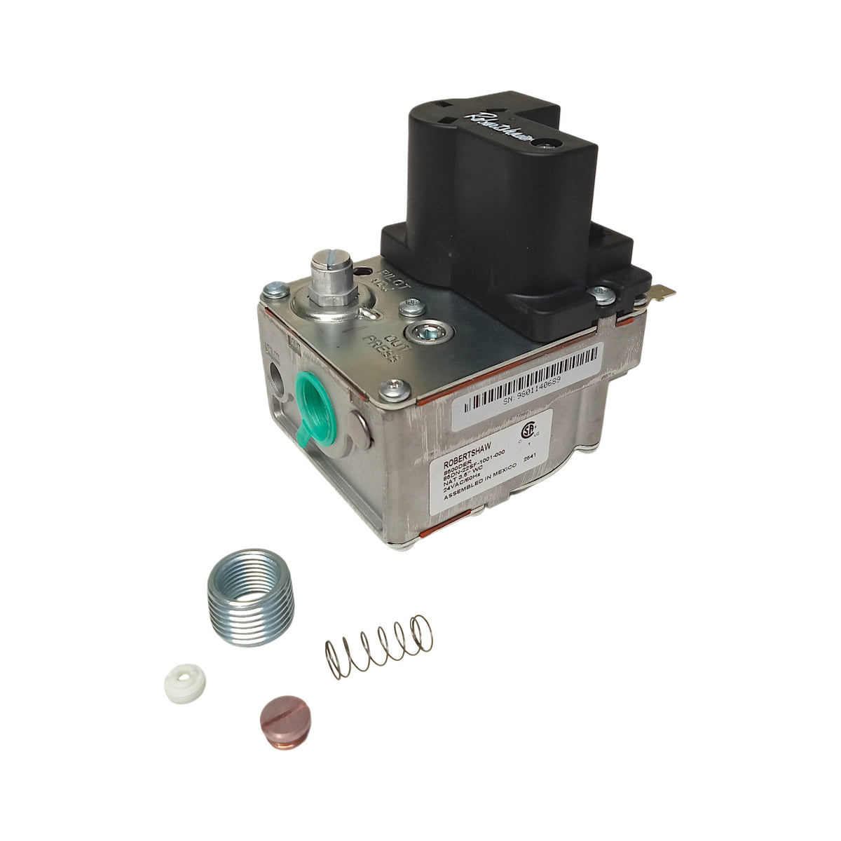 Robertshaw 850-001 Direct Spark Ignition Gas Valve for Gas Furnaces and Heaters