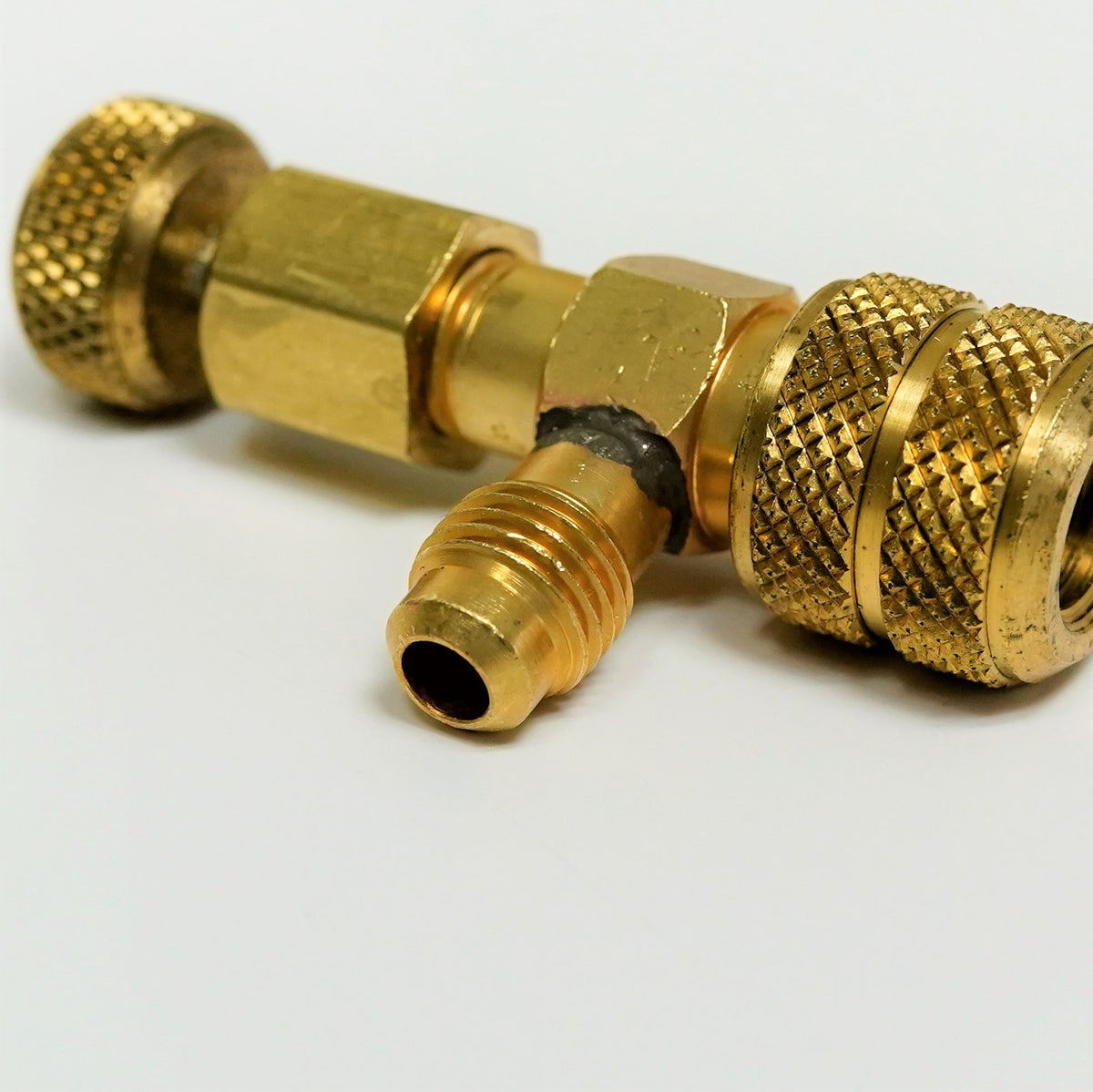 C&D Valve Large Thumb Screw Core Depressor, Coupler Attaches to 1/4" Flare