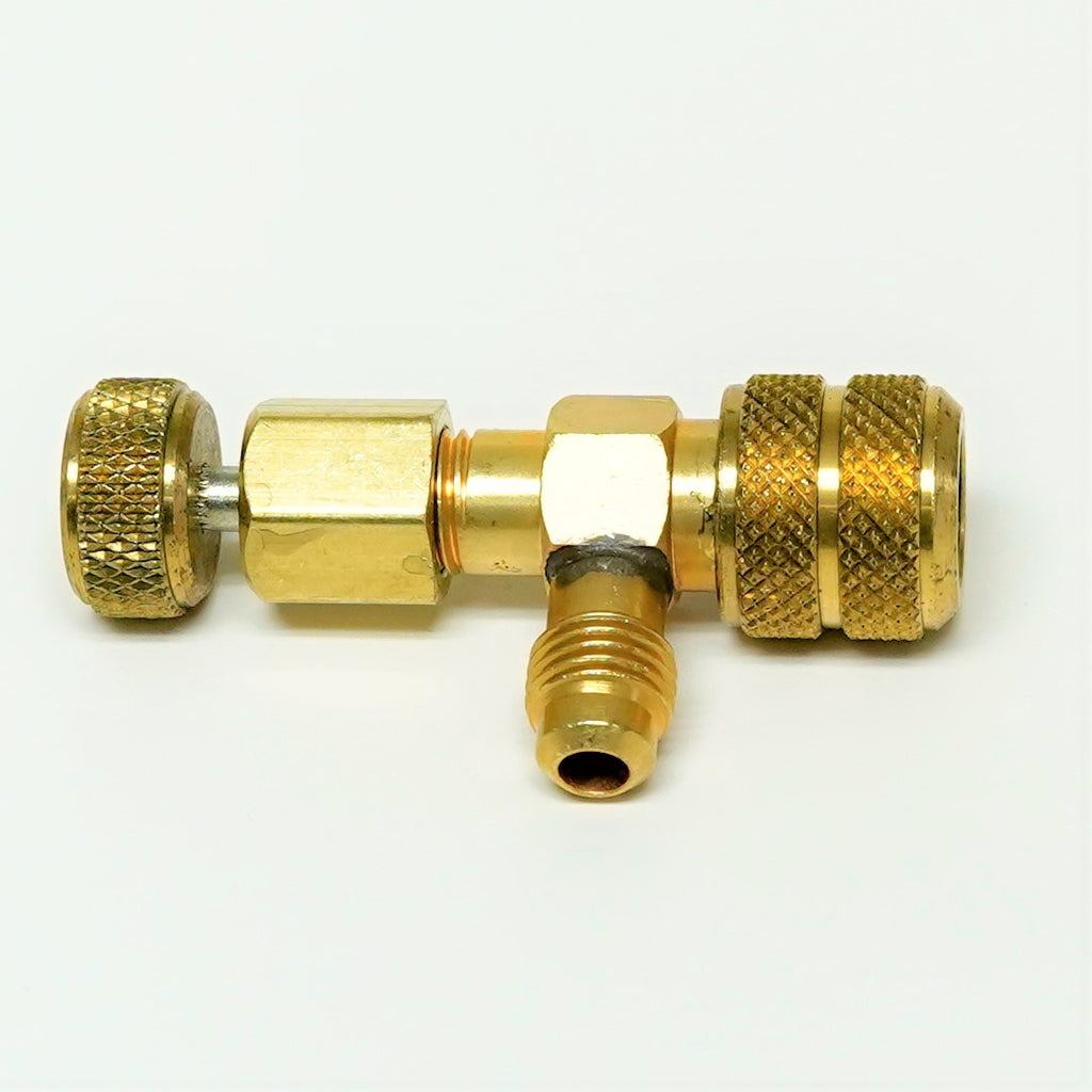 C&D Valve Large Thumb Screw Core Depressor, Coupler Attaches to 1/4" Flare