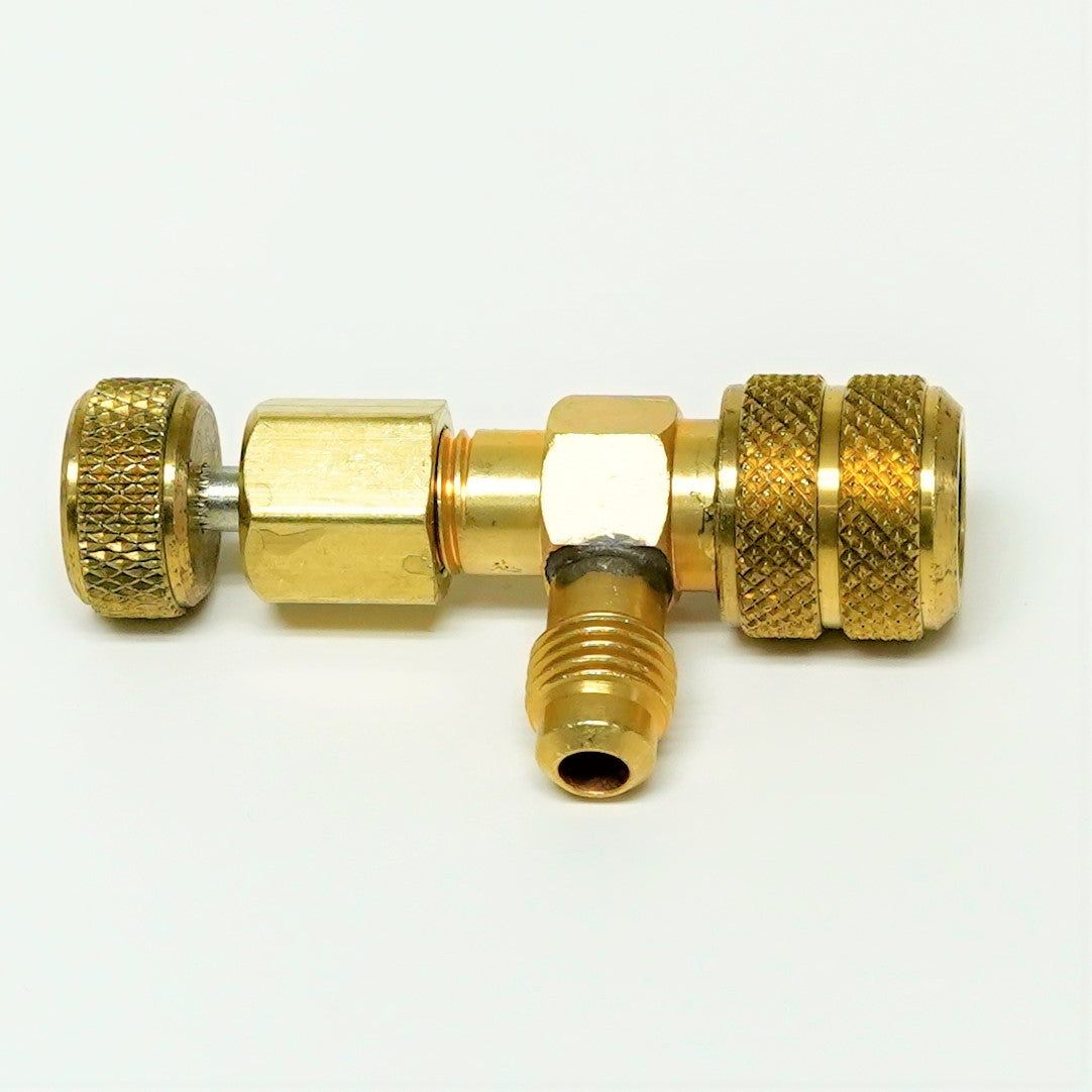C&D Valve Large Thumb Screw Core Depressor, Coupler Attaches to 1/4" Flare