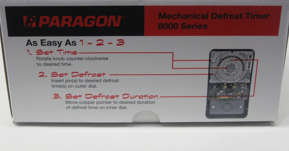 Paragon 8041-20 Defrost Control Commercial Refrigeration Timer