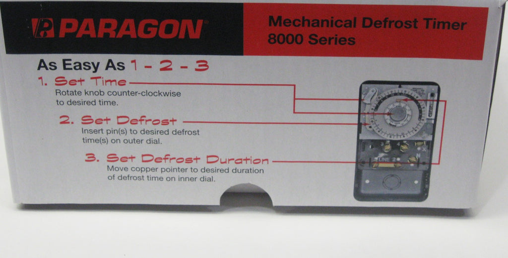 Paragon 8141-00 Defrost Control Commercial Refrigeration Timer.