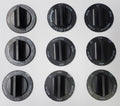 814362 for Whirlpool Electric Range Burner Oven Knobs AP3139541 PS389194