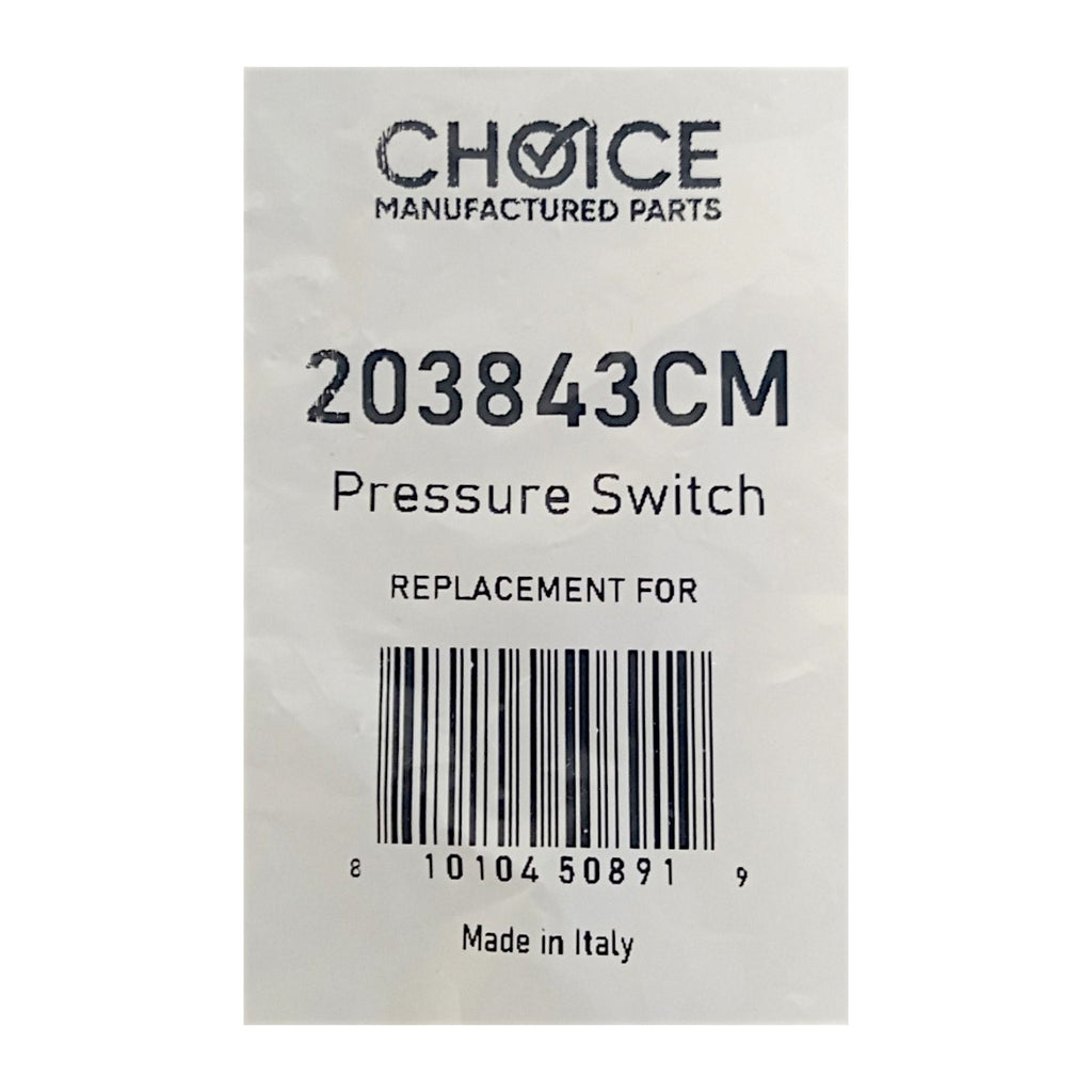 Choice 203843 Clothes Washing Machine Pressure Switch for Speed Queen