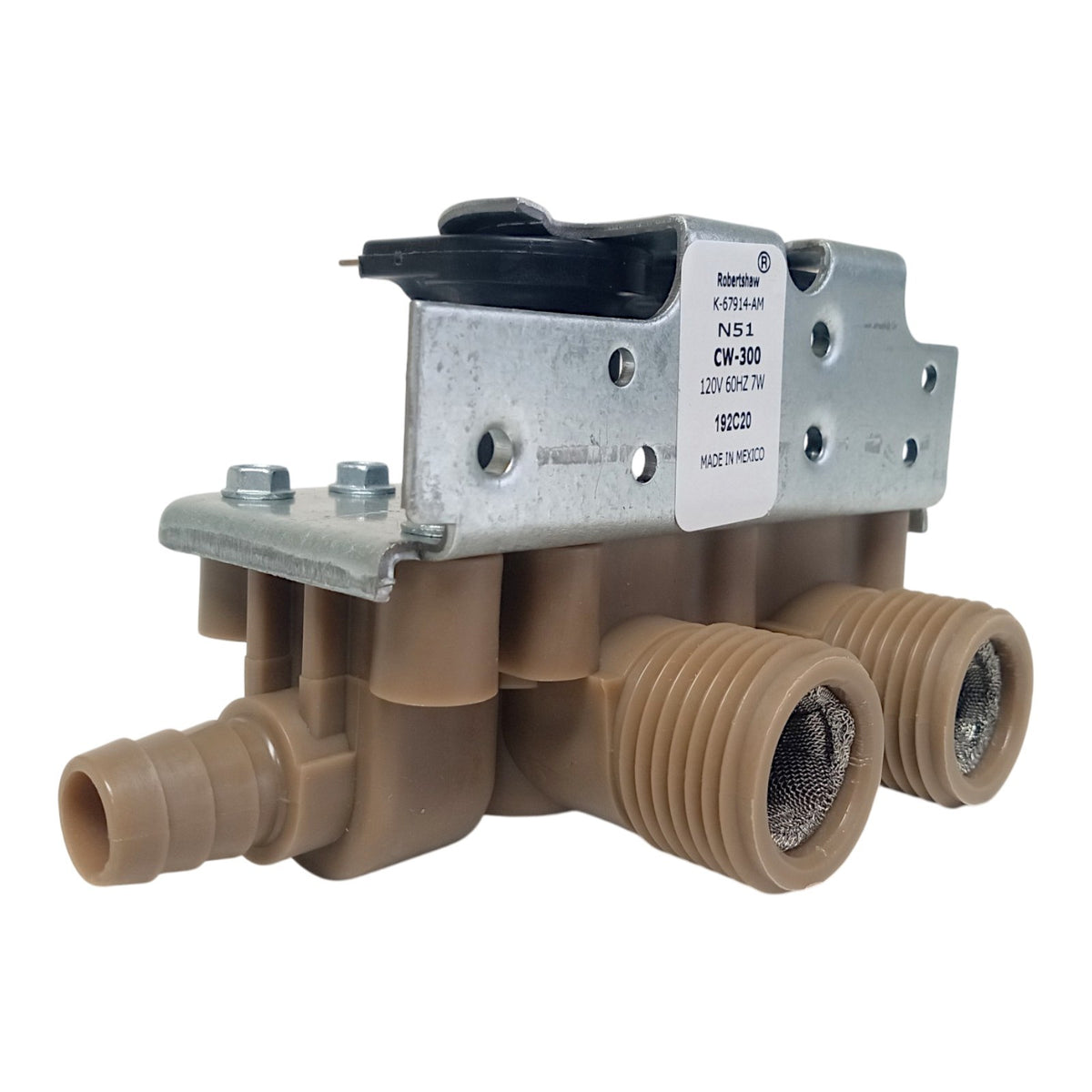 Washing Machine Water Valve for Frigidaire Gibson 131389300 K-67914 Washer