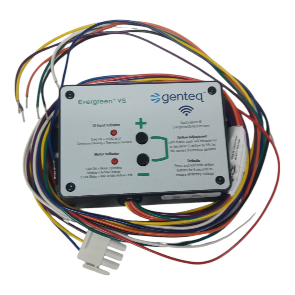 Genteq Evergreen VS ECM Motor with Interface 6503VUI 1/3 HP for 2.0 2.3 EON