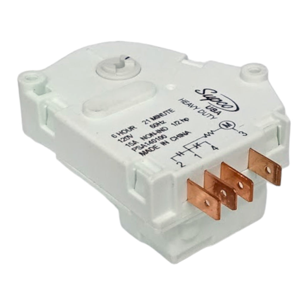 Refrigerator Defrost Timer for Frigidaire 215846604 Whirlpool 4391974 6hr 21min