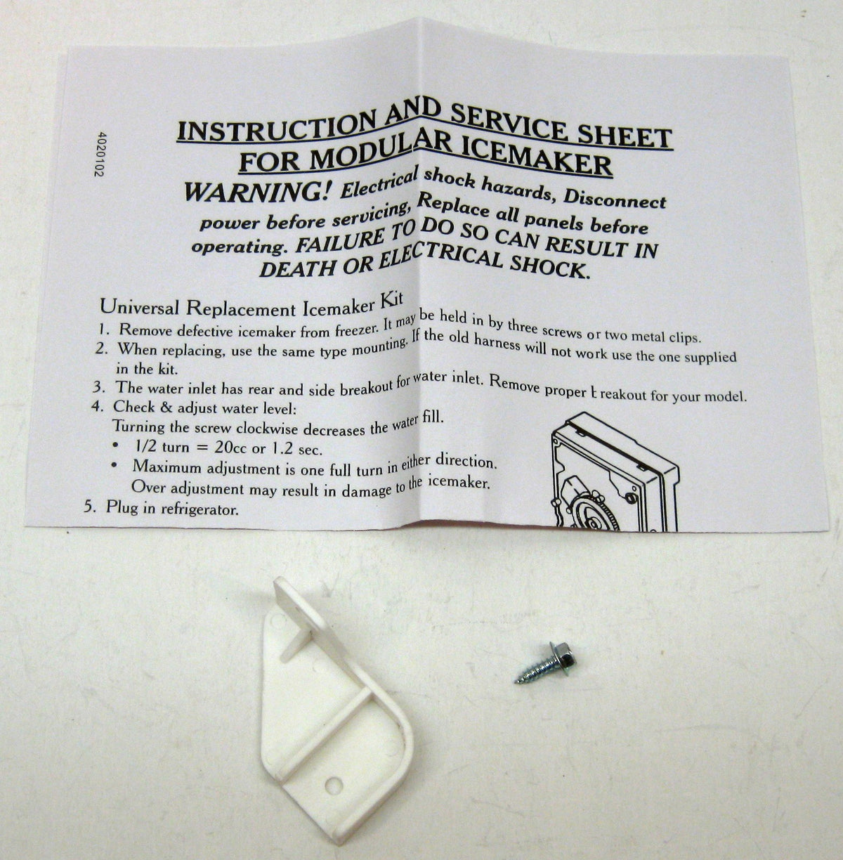 IM900 Refrigerator Icemaker for Maytag Amana PS2121513 AP4135008 D7824705