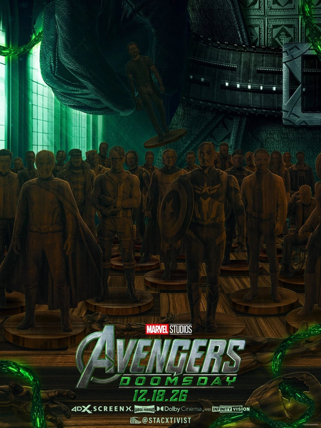 Avengers Doomsday - Poster | Canvas Wall Art Print