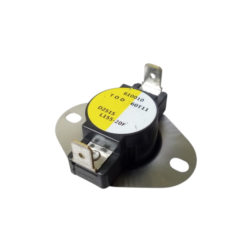 Supco L155-20 Heater Limit Thermostat Thermodisc Open On Rise