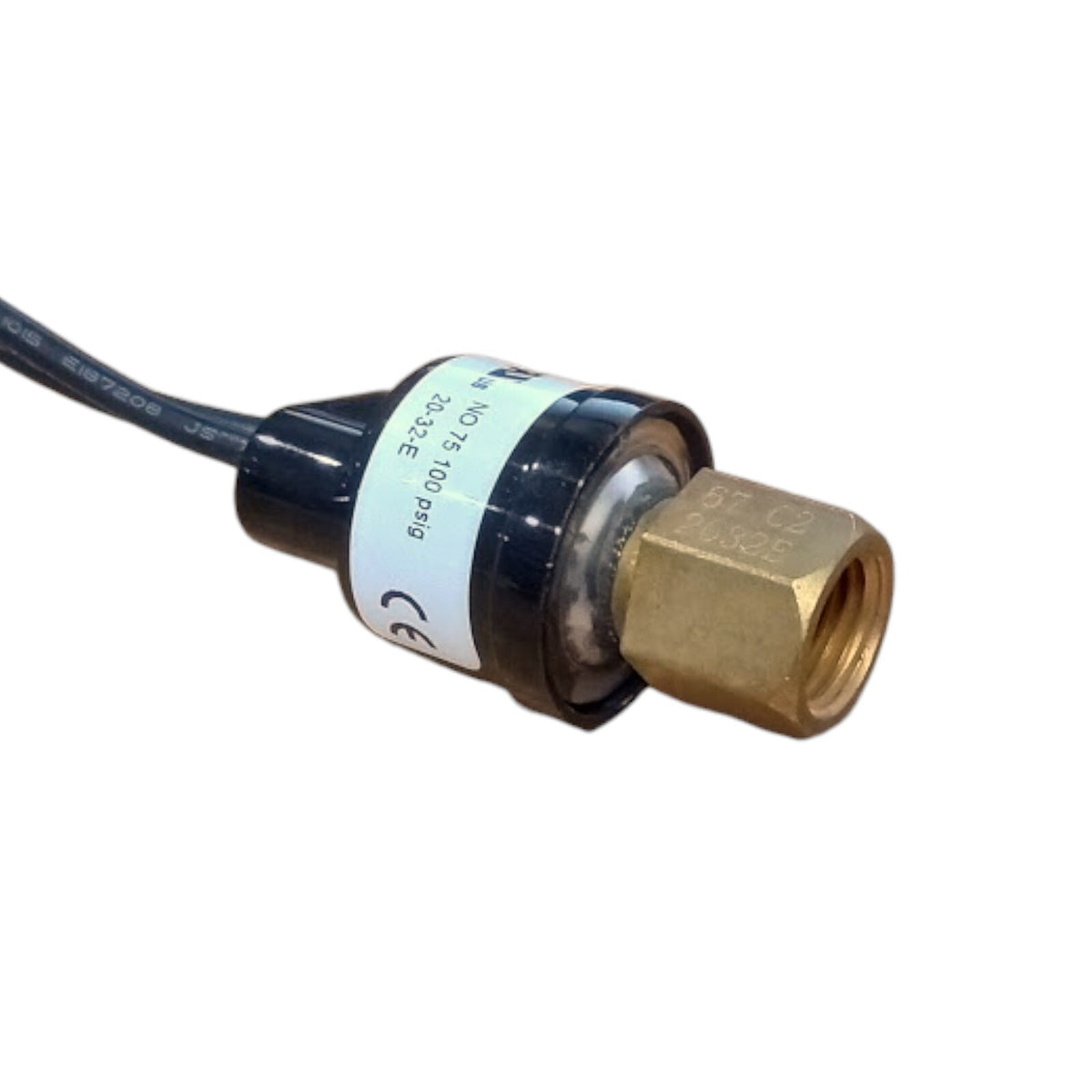 Ranco RHS-75100 Low Pressure Switch 75 PSI Open 100 PSI Close 1/4 in. SAE