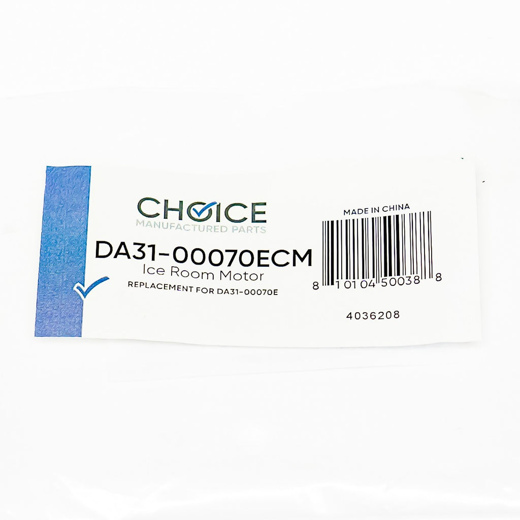 DA31-00070E for Samsung Refrigerators Ice Auger Fan Motor Choice Part