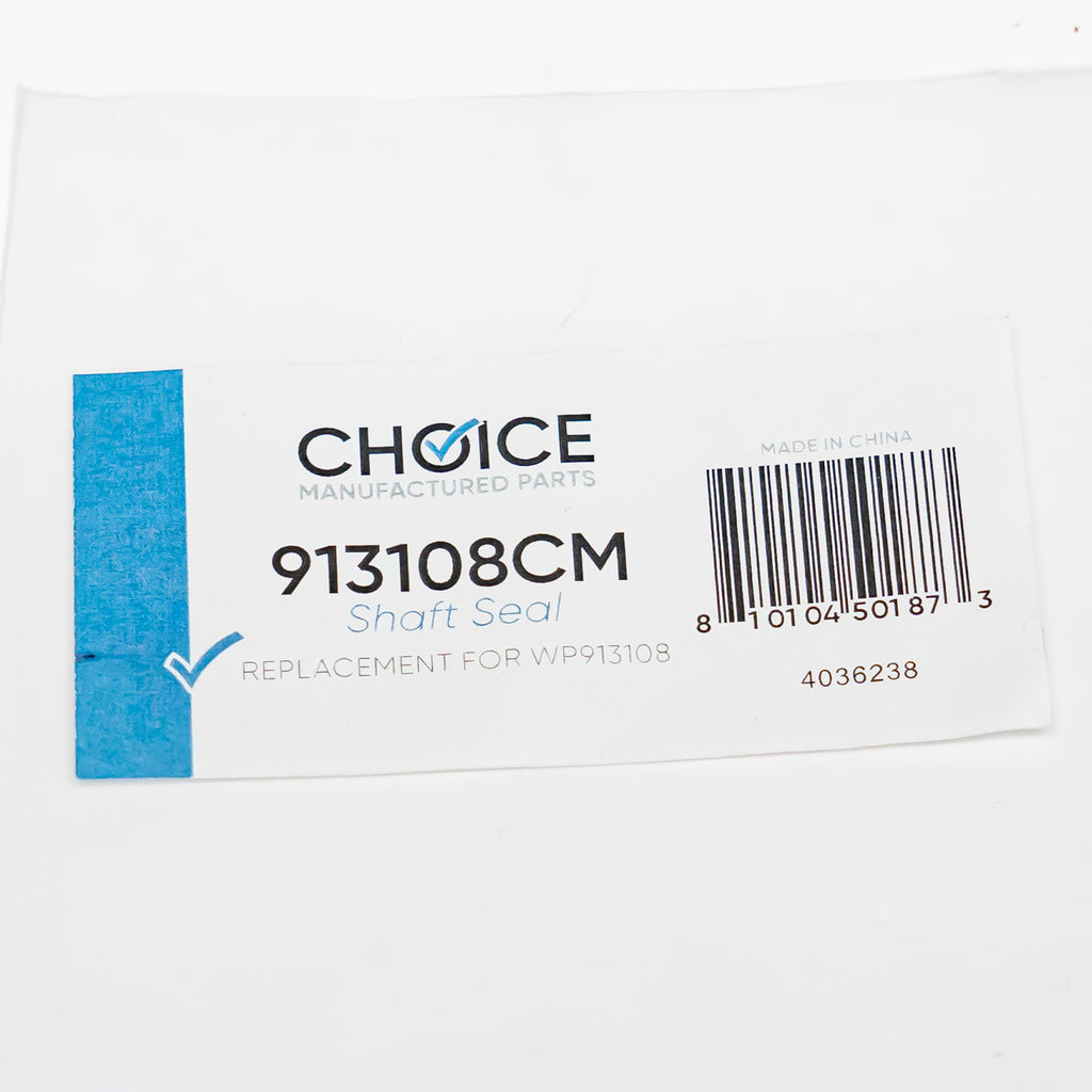 Choice Parts 913108 Dishwasher Solenoid Shaft Seal for Maytag Whirlpool WP913108