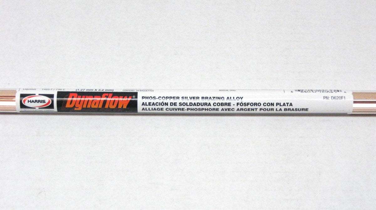 66000 D620F1 Harris Dynaflow Phos-Copper Silver Brazing Alloy 28 Sticks